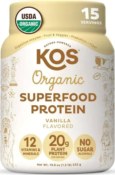 Kos Organic Plant Protein Vanilla