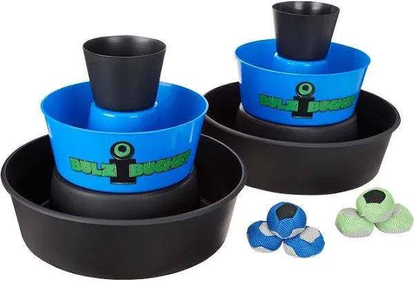 Game by Water Sports - Beach, Tailgate, Camping, Yard, and Pool Games- Indoor/Outdoor Kids Toys - Pool Accessories Perfect for Family Game Night (Blue/Black)