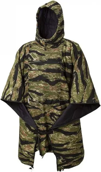 Helikon Tex Swagman US Tiger Stripe Poncho Roll Multi Outdoor Blanket Sleeping Bag