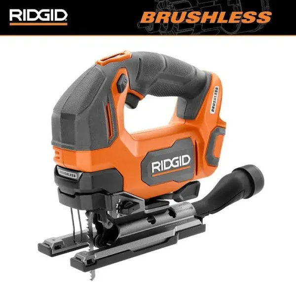 Ridgid 18V Brushless Cordless Jig Saw (Tool Only)