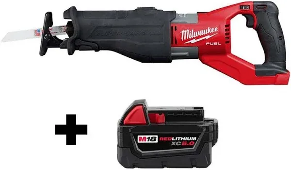 Milwaukee Tool 2722-20 M18 Fuel Super Sawzall Reciprocating Saw