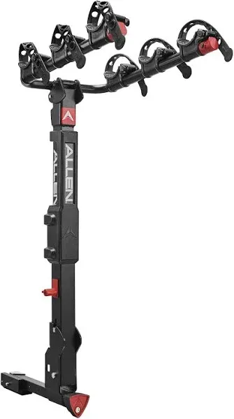 Allen Sports Premier Locking Quick Release 4-Bike Carrier for 2 in. Hitch, Bl...