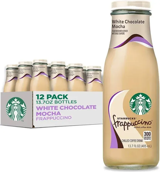 Starbucks Frappuccino Coffee Drink Mocha 13.7 fl oz Bottles (12 Pack)