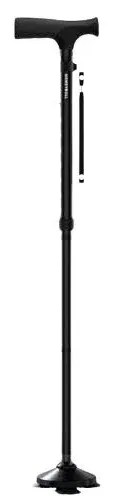 Heavy-Duty Foldable Walking Cane for Seniors &amp; Adults - Adjustable Height, Fr...