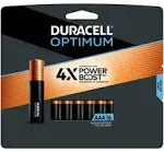 Duracell Optimum AAA Batteries with Power Boost Ingredients, 16 Count Pack Double A Battery with Long-Lasting Power, All-Purpose Alkaline AA Battery 5016385