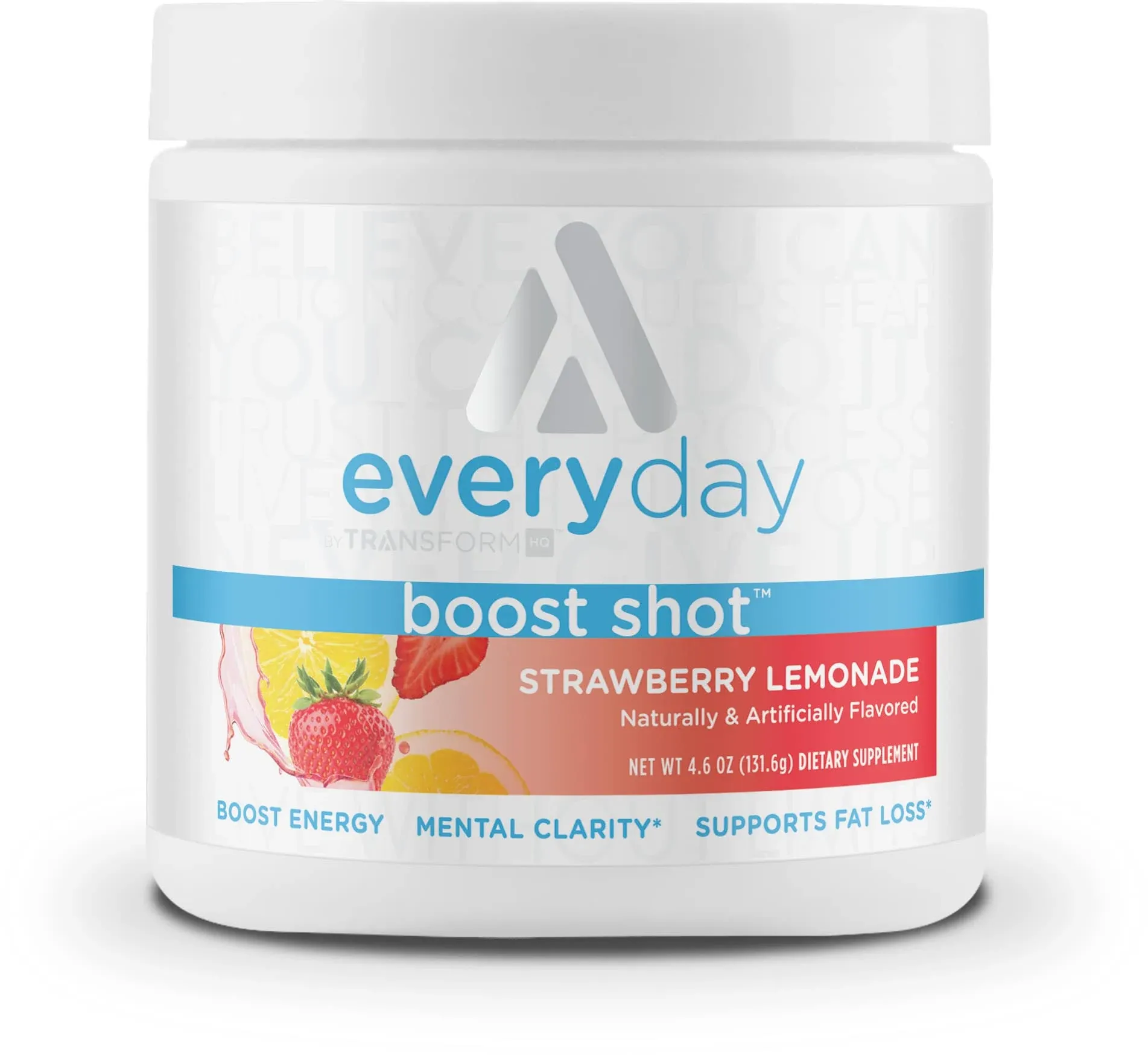 TransformHQ Everyday Boost Shot 28 Servings (strawberry lemonade) - Non-GMO, Gluten-Free