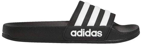 Adidas Adilette Kids' Slide Sandals, Boy's, Size: 6, Black White