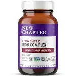 New Chapter Fermented Iron Complex - 90 Tablets