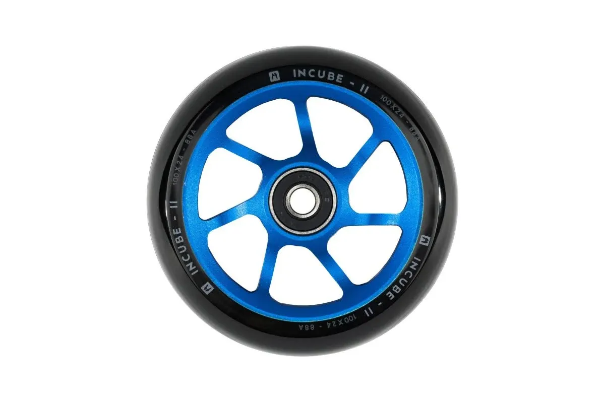 Ethic Incube V2 Wheel - 110mm - Black on Blue