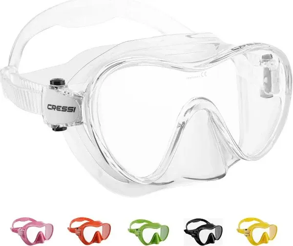 Cressi F1 Frameless Diving Mask Pink