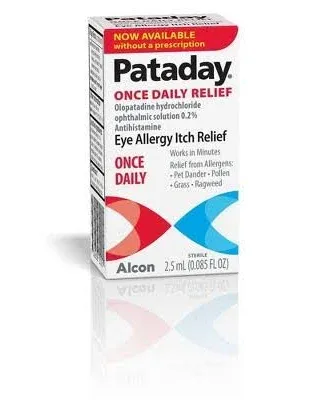 Pataday Once Daily Eye Allergy Itch Relief Eye Drops