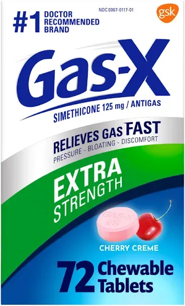 Gas-X Chewable Tablets Extra Strength