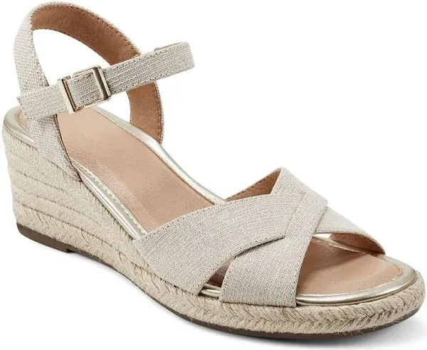 Easy Spirit Women's Shandra2 Espadrille Wedge Sandal