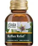 Gaia Herbs Reflux Relief, Chewable Tablets - 14 chewable tablets