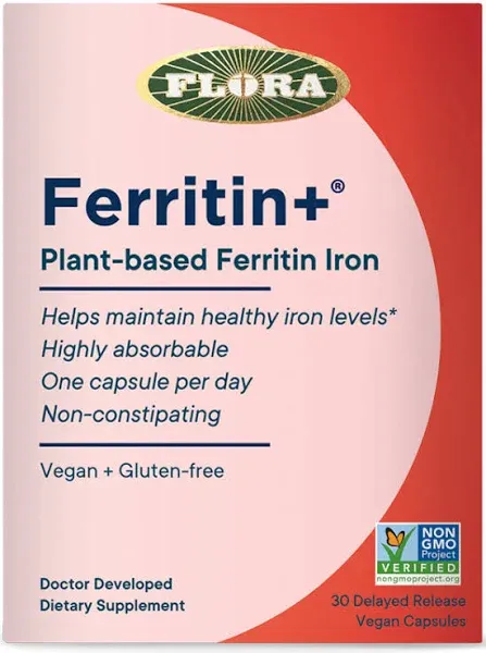 Flora Ferritin+ (30 Capsules)