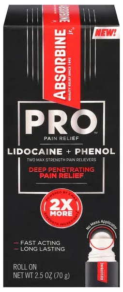 Absorbine Jr Pro Pain Relief Roll On