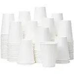 Yeehaw Coffee Cups 12 oz 300 Pack, White Disposable Paper Cups, to Go Hot Cups for Coffee, Hot Liquid, Chocolate, Juice, Tea, Hot/Cold Beverage Drink