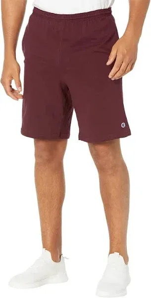 Champion Men&#039;s Jersey Shorts With Pockets Oxford Grey 85653 806