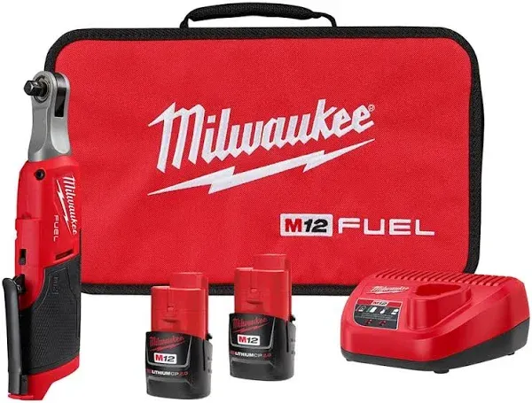 Milwaukee 2567-22 M12 3/8&#034; High-Speed Ratchet Kit