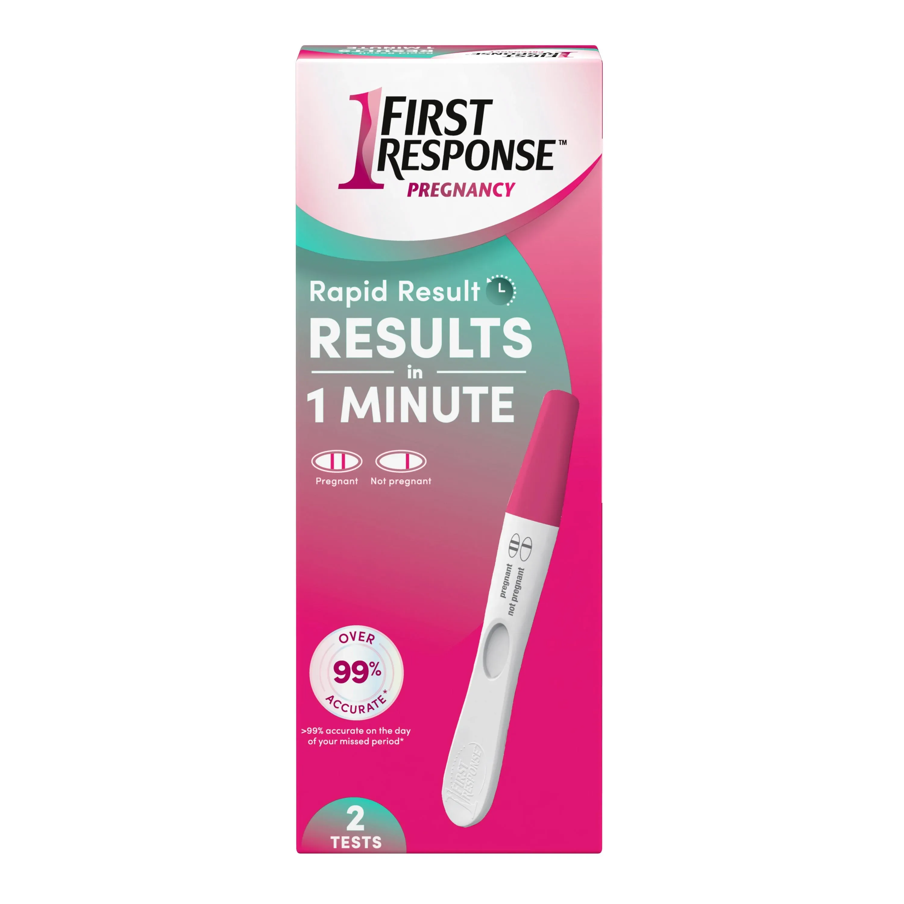 First Response Rapid Result Pregnancy Test 2