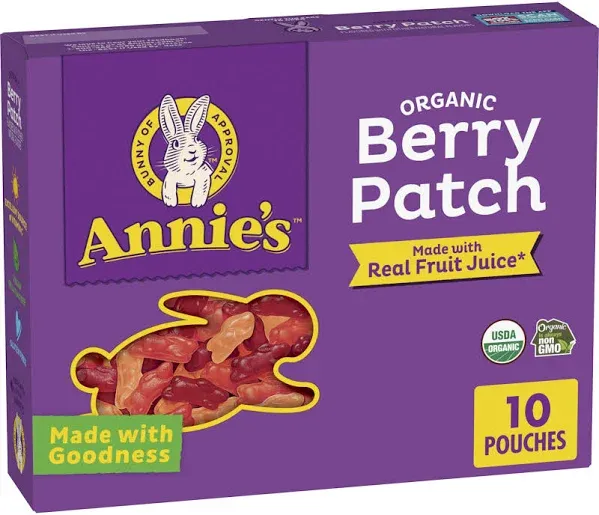 Annie's Organic Berry Patch Bunny Fruit Snacks