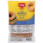 Schar Gluten Free Plain Bagels 14.1 Ounce