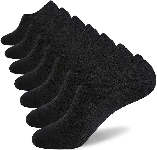 Wander No Show Socks Mens 7 Pairs Cotton Thin Non Slip Low Cut Mens Invisible Casual Socks