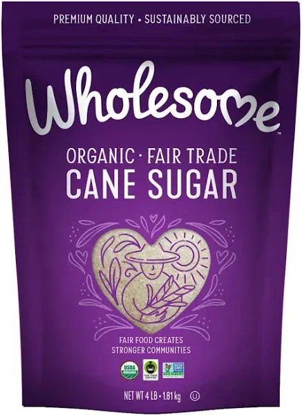 Wholesome Cane Sugar Organic