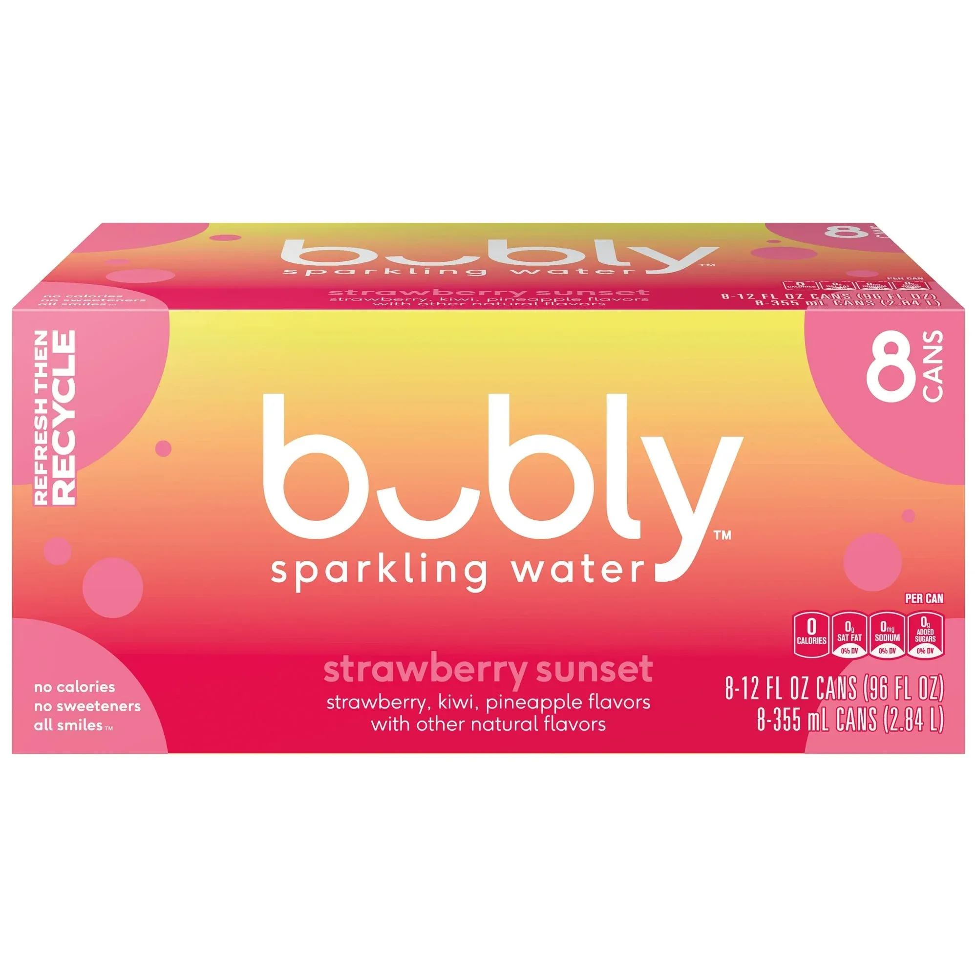 Bubly Sparkling Water Strawberry