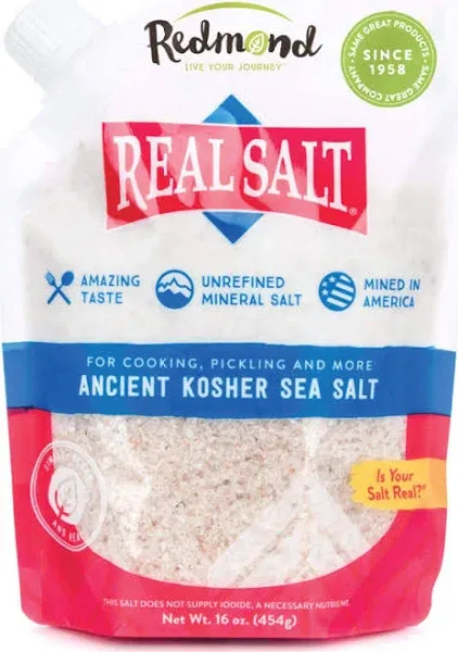 Redmond Real Salt Ancient Fine Sea Salt