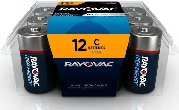 Rayovac C Alkaline Batteries