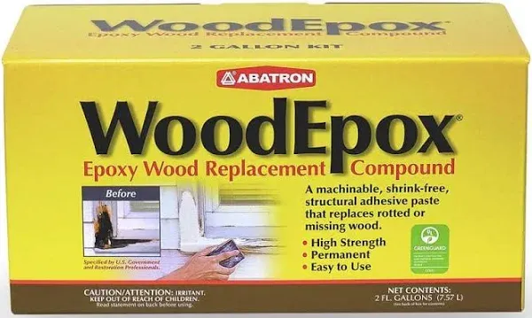 Abatron WoodEpox Kit - 2 Gallon - 2-Part Structural Epoxy Adhesive