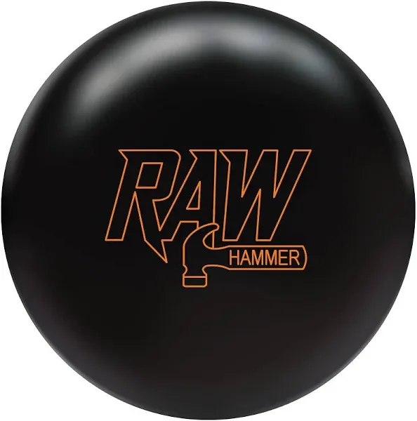 Hammer Raw Black Bowling Ball