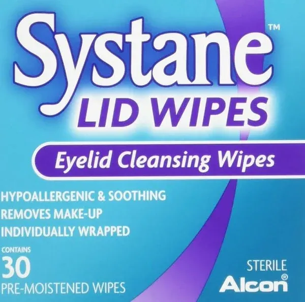 Systane Lid Wipes Eyelid Cleansing