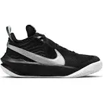 Nike Boys' Team Hustle D 10 Basketball Shoes Black/Silver