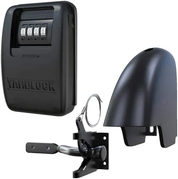 Keyless Gate Lock XLB Kit,Black