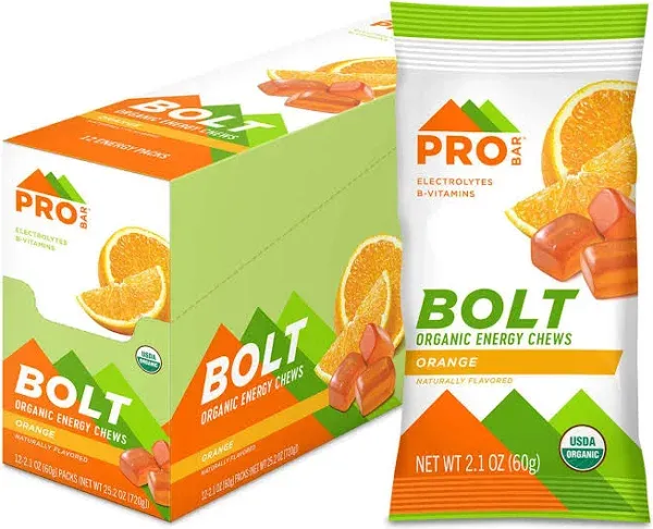 Probar BOLT - Organic Energy Chews Pink Lemonade 12 pack