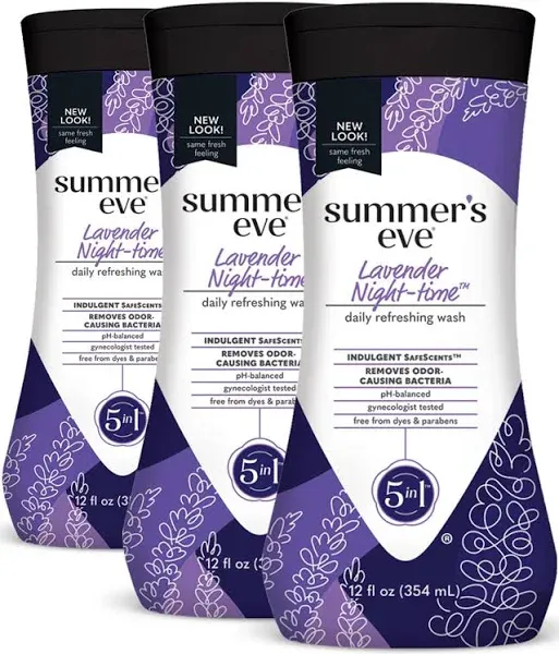 Summer's Eve Lavender Night-Time Wash