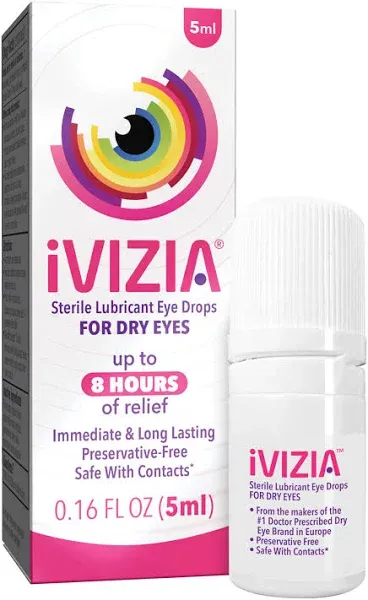 iVIZIA Sterile Lubricant Eye Drops