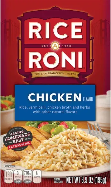 Rice A Roni Rice Vermicelli Chicken Flavor