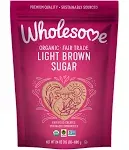 Wholesome - Organic Light Brown Sugar, 24 oz