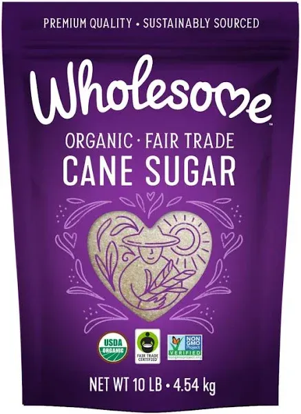 Wholesome Cane Sugar Organic