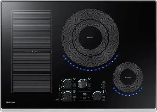 Samsung NZ30K7880US 30" Induction Cooktop - Stainless Steel