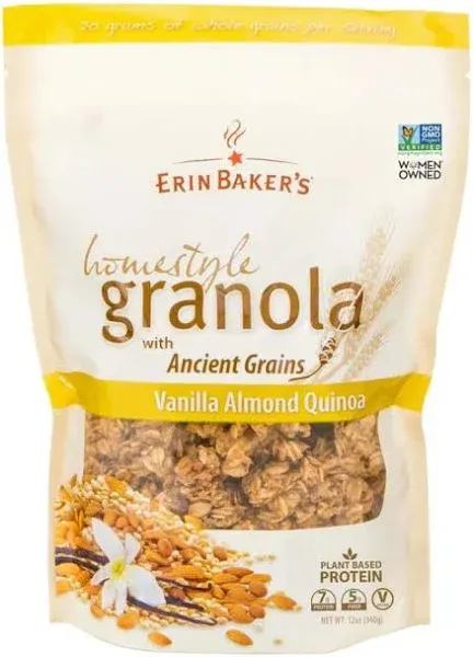 Erin Baker's Homestyle Granola Vanilla Almond Quinoa