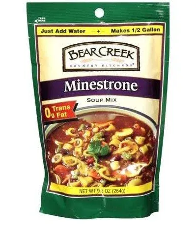 Bear Creek Minestrone Soup Mix - 8.4 oz