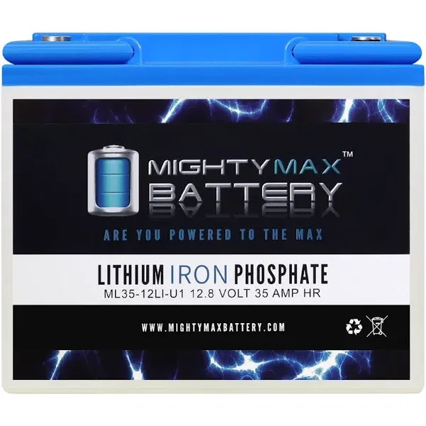 12v 35ah U1 Lithium Replacement Battery