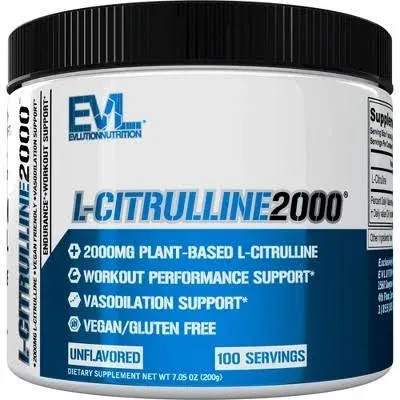 EVLution Nutrition L-Citrulline2000 Veggie Capsules