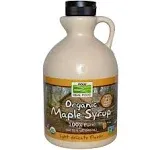 Now Foods Maple Syrup Organic Grade A Amber Color 32 oz