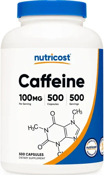 Nutricost Caffeine Pills