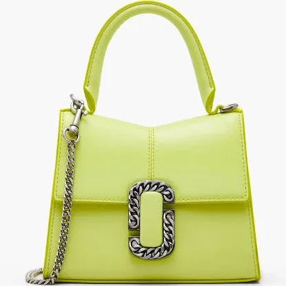 Marc Jacobs The St. Marc Mini Top Handle Bag White